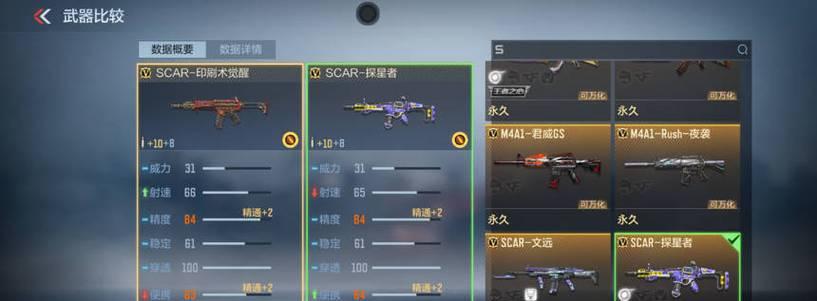 手游cf挑战模式推荐使用哪把枪？各枪械性能如何？