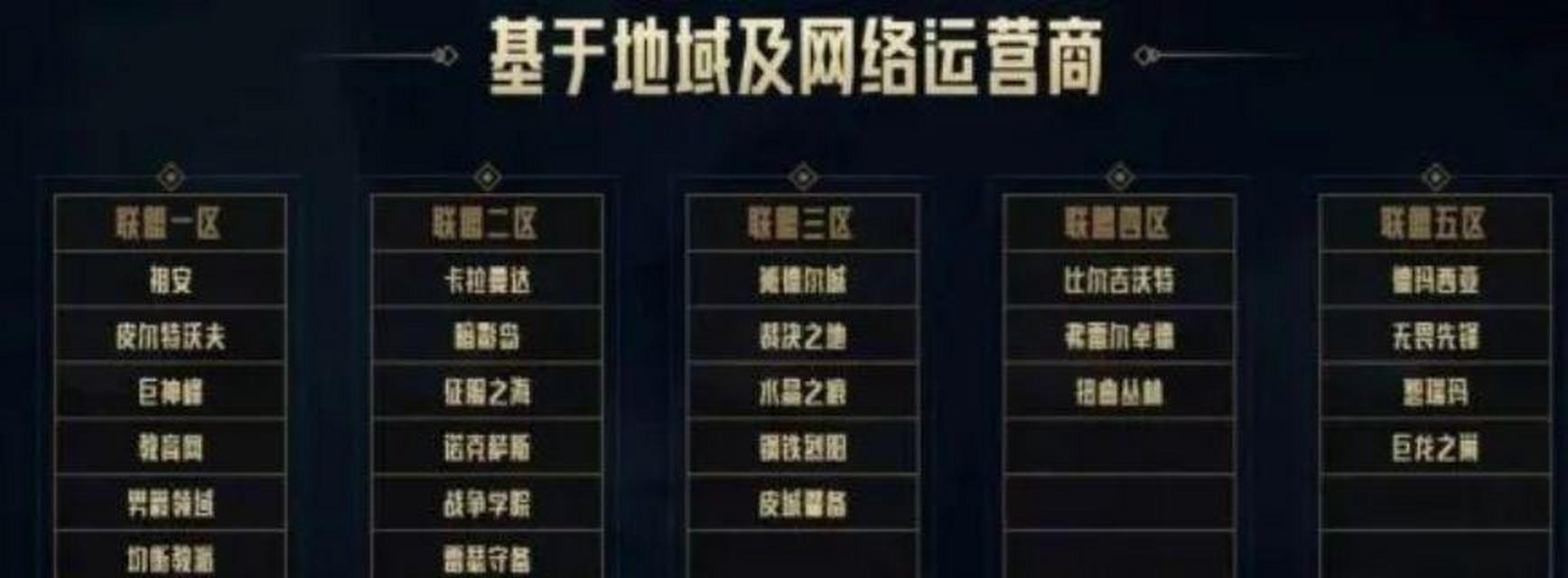 英雄联盟大区合并流程是什么？