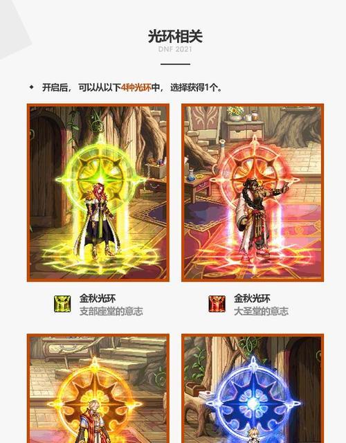 DNF职业光环如何获得？光环的属性和用途是什么？